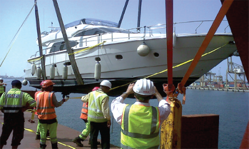Yacht Discharge in Jebel Ali Port