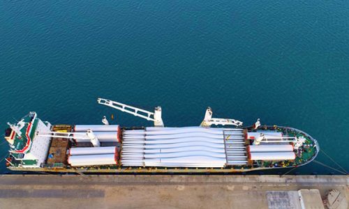 Windmills Discharged in Duqm Oman