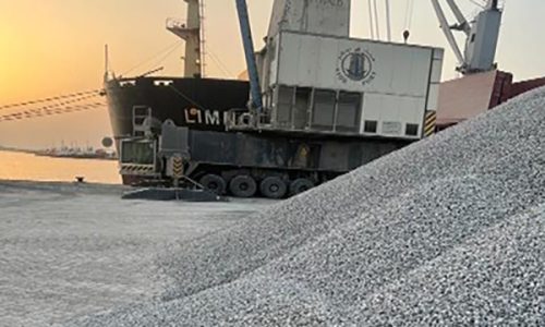 Aggregates Loading Mina Saqr