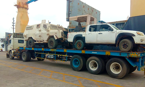 UN Cargo Loaded from Sudan to Indonesia (as Ship Broker)