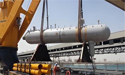 Discharged In Kuwait Pressure Vessels For Hyundai Engineering