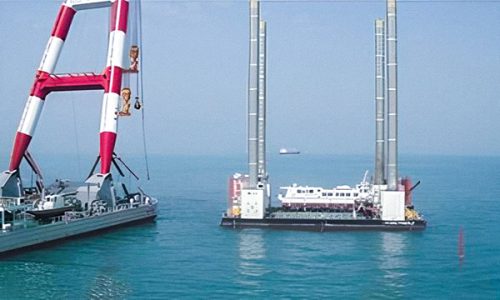 Discharged In Iraq Floating Crane & Survey Vessels